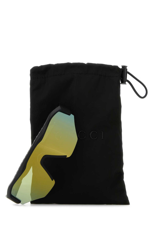 Черные ацетатные солнцезащитные очки GUCCI (840155J1691)