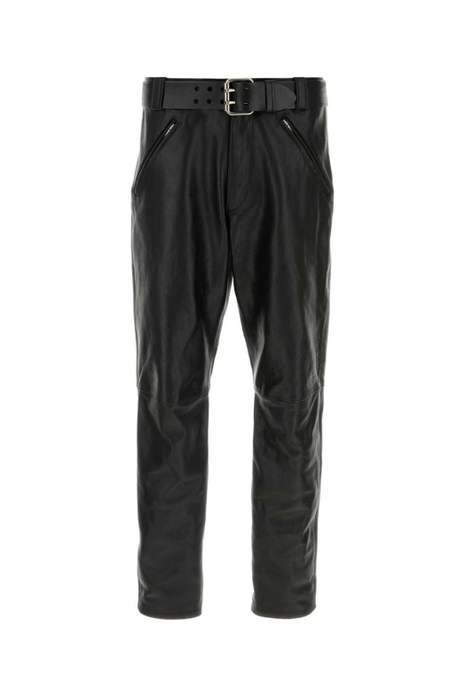 Black leather pant Black SAINT LAURENT (845571YCTR2)