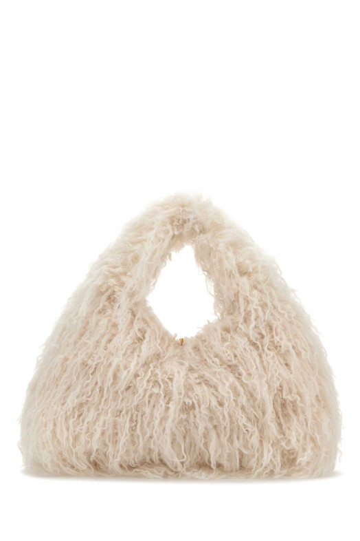 White eco fur Gucci Softbit shoulder bag GUCCI (846694FAE76)