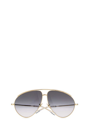 Gold metal sunglasses GUCCI (851180I3330)