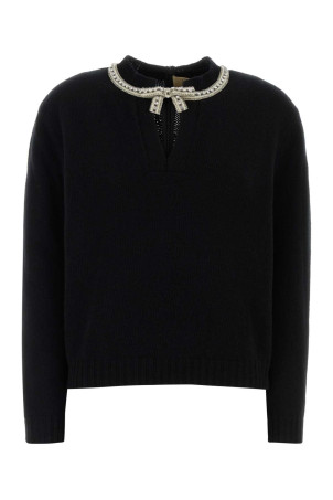 Black wool sweater Black VALENTINO GARAVANI (8B3KC71FA1E)