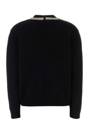 Black wool sweater Black VALENTINO GARAVANI (8B3KC71FA1E)