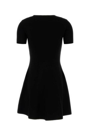 Black viscose blend mini dress VALENTINO GARAVANI (8B3KD14TA2P)