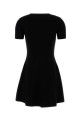 Black viscose blend mini dress VALENTINO GARAVANI (8B3KD14TA2P)