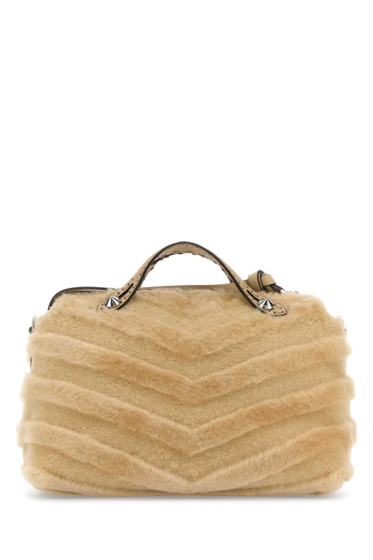 Сумка By The Way из бежевой кожи среднего размера FENDI (8BL155AYD1)
