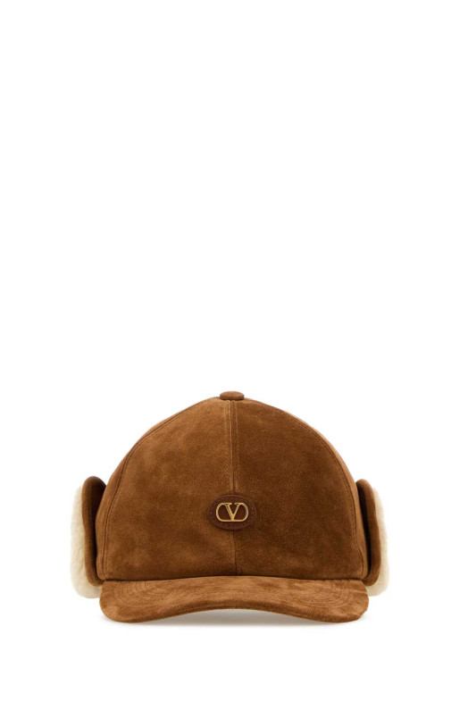 Caramel suede baseball cap VALENTINO GARAVANI (8Y2HDA49YKM)