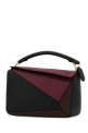 Multicolor leather LOEWE x Josef and Anni Albers small Puzzle handbag LOEWE (A510S21XCI)