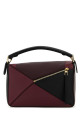Multicolor leather LOEWE x Josef and Anni Albers small Puzzle handbag LOEWE (A510S21XCI)