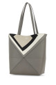 Grey leather Puzzle Fold shopping bag LOEWE (A779G50X96)