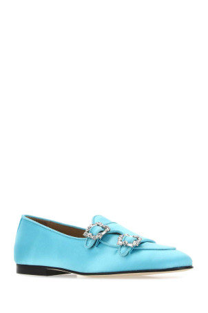 Light-blue satin Brera loafers Multicolor EDHEN MILANO (ALB099DCRYSILAZZ406)