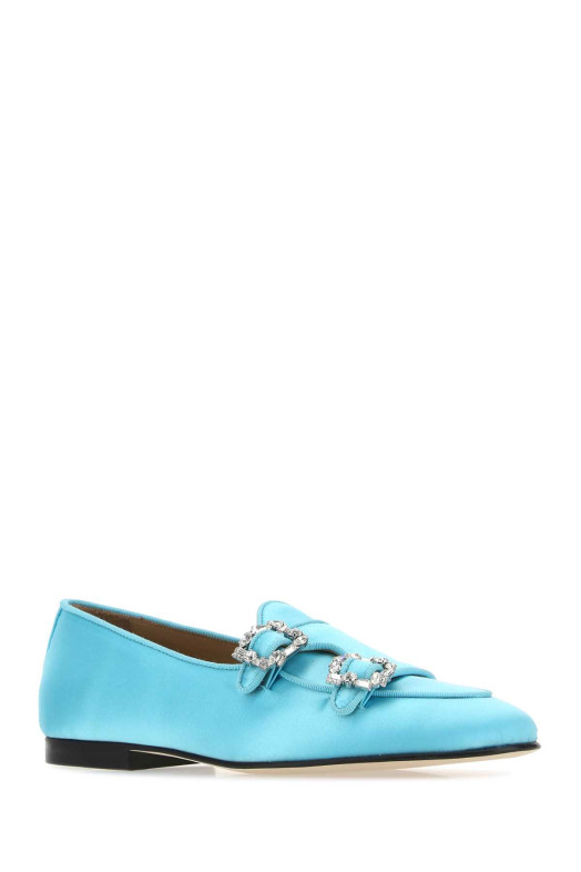 Light-blue satin Brera loafers Multicolor EDHEN MILANO (ALB099DCRYSILAZZ406)