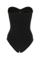 Black stretch nylon Brooke swimsuit Black HUNZA G (BROOKESWIM)