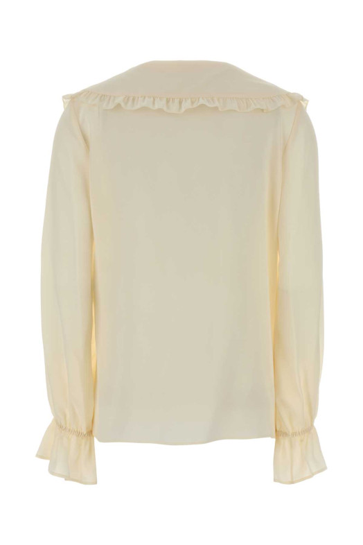 Cream crepe shirt White CHLOE (CH25WHT78005)