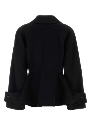Black wool coat CHLOE (CH25WMA70071)