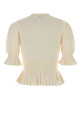 Ivory wool and viscose sweater Beige CHLOE (CH25WMP45596)