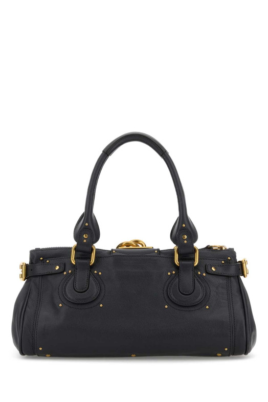 Синяя кожаная сумка через плечо Paddington CHLOE (CH25WS802P75) CHLOÉ