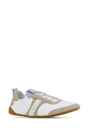 Multicolor fabric and suede sneakers CHLOE (CH26S15RVL)