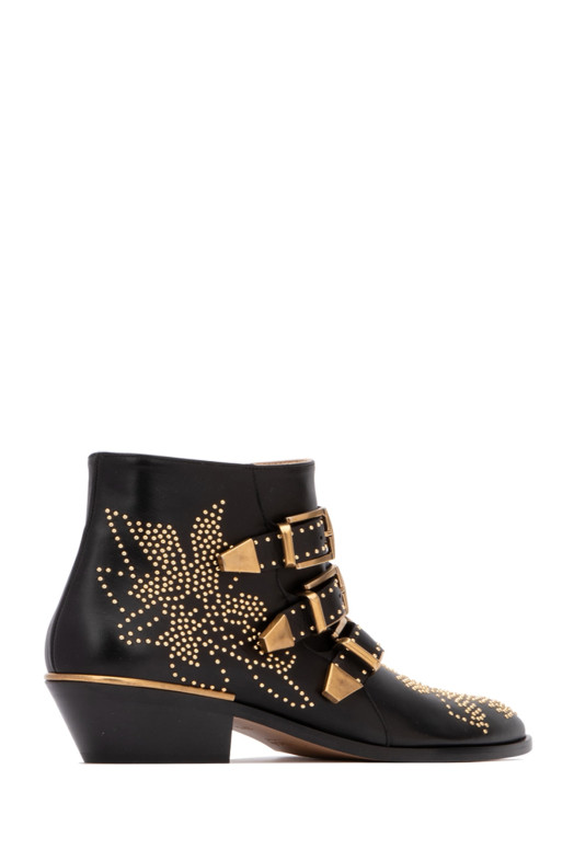 Ботильоны Susanna из украшенной кожи наппа CHLOE (CHC16A13475) CHLOÉ