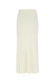 Шерстяная юбка цвета слоновой кости CHLOE (CHC22AMJ38520) CHLOÉ