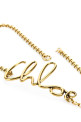 Металлический цепной ремень CHLOE (CHC24AC068CB7) CHLOÉ