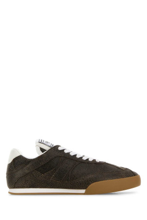 Brown leather ChloÃ¨ Kick sneakers CHLOE (CHC25W07ITQ)