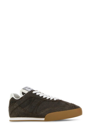 Brown leather ChloÃ¨ Kick sneakers CHLOE (CHC25W07ITQ)