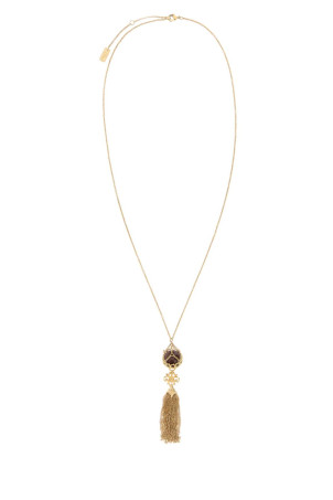 Gold metal ChloÃ© Eternity necklace CHLOE (CHC25WJN31BBO)