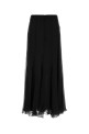 Black chiffon skirt CHLOE (CHC25WJU20001)