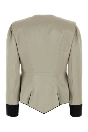 Light grey satin blazer CHLOE (CHC25WVE03056)