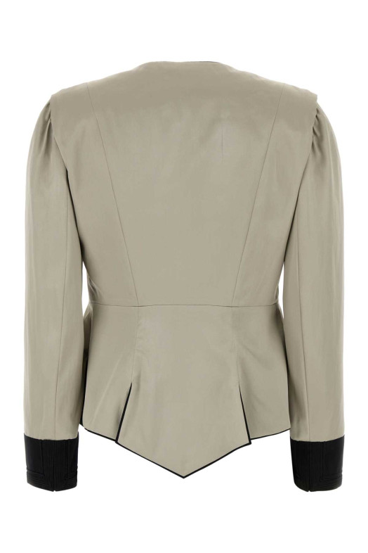 Light grey satin blazer CHLOE (CHC25WVE03056)