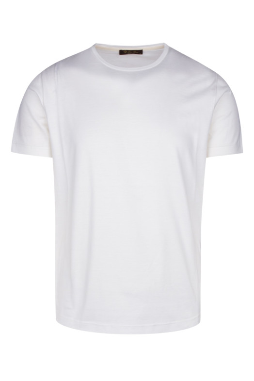 ФУТБОЛКА VICTORY ИЗ МЯГКОГО ШЕЛКОВОГО ХЛОПКА LORO PIANA (FAF6128)