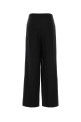 Black wool blend wide-leg pant FENDI (FR6655AQ3H)