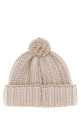 Embroidered wool blend beanie hat FENDI (FXQ114AYKN)