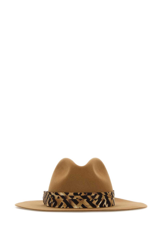 Camel felt hat FENDI (FXQ710AVP7)