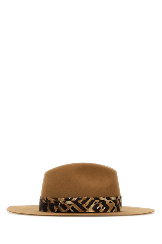 Camel felt hat FENDI (FXQ710AVP7)