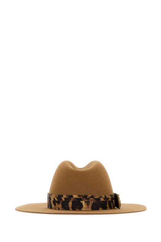 Camel felt hat FENDI (FXQ710AVP7)