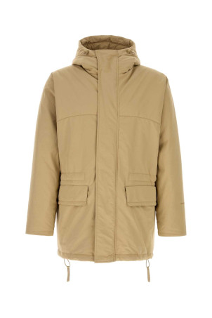 Beige polyester padded jacket HERNO LAMINAR (GI00178UL12838)