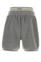 Grey wool blend bermuda shorts LOEWE (H526Y1NK05)