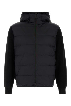 Black cotton jacket Black MONCLER (K20919B00007M1367)