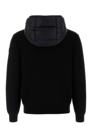 Black cotton jacket Black MONCLER (K20919B00007M1367)