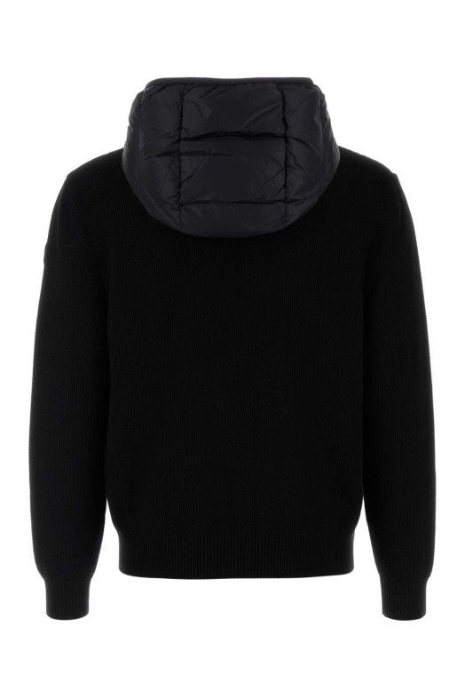 Черная хлопковая куртка Черная MONCLER (K20919B00007M1367)