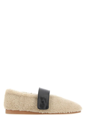 Beige teddy Mary Jane ballerinas LOW CLASSIC (LCFW22FO08719269)