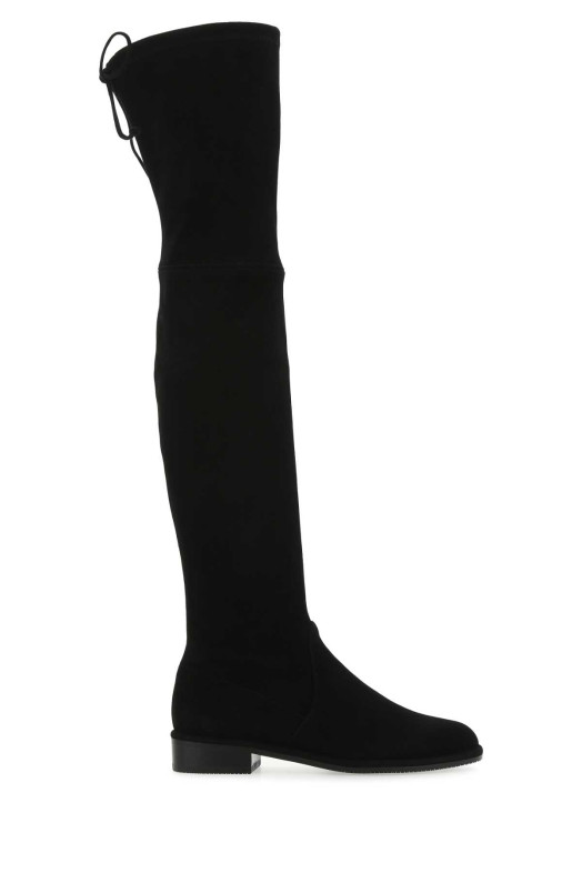 Stivali Lowland in pelle scamosciata nera Black STUART WEITZMAN (LOWLANDSUS)