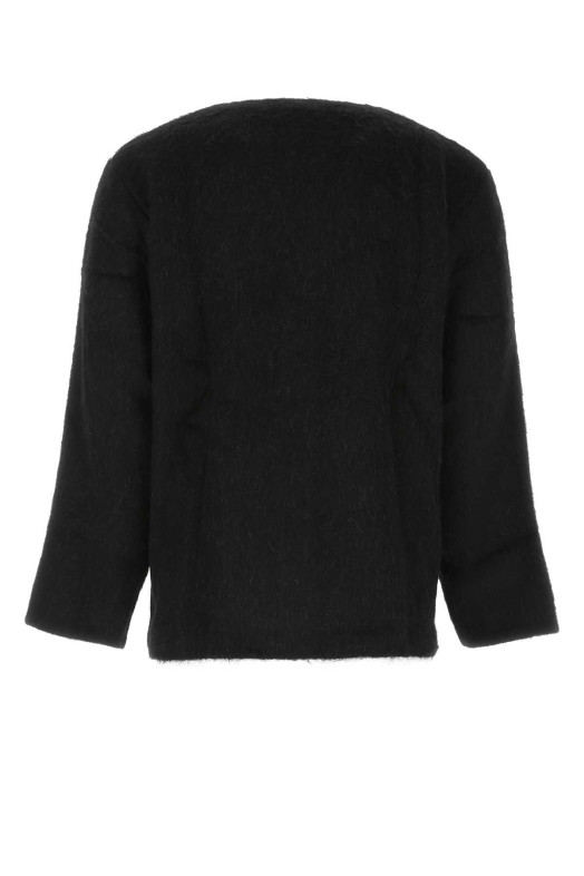 Black wool blend cardigan OUR LEGACY (M4206CBM)