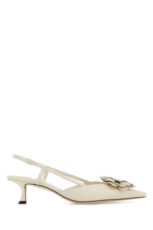 Ivory nappa leather Mimmi pumps JIMMY CHOO (MIMMISB50GVJ)