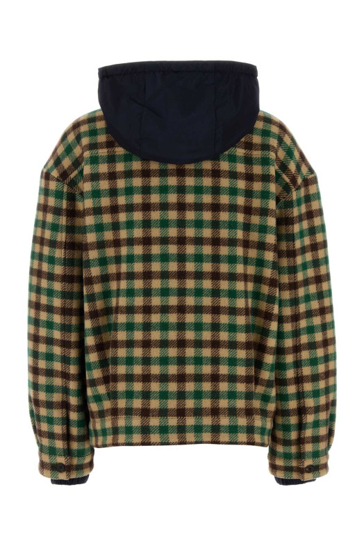 Вышитая куртка из смешанной шерсти MIU MIU (ML1268SOOO175X)