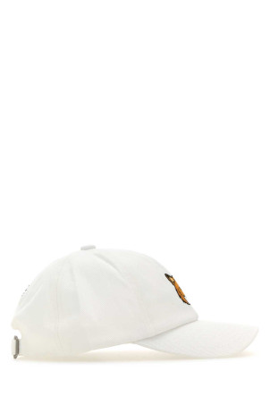 White cotton baseball cap MAISON KITSUNE (MM06103WW0096)