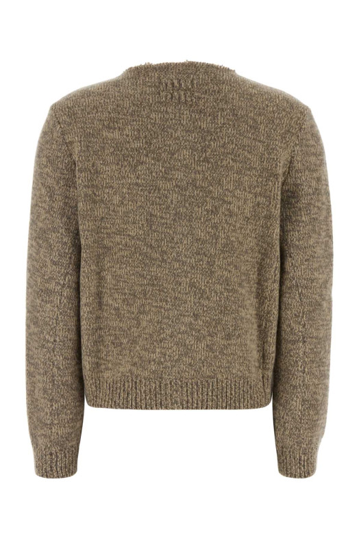 Two-tone wool cardigan MIU MIU (MMJ148SOOO18H1)