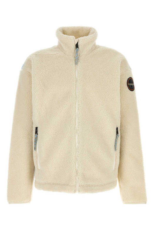 Ivory teddy sweatshirt NAPAPIJRI (NP0A88TC)