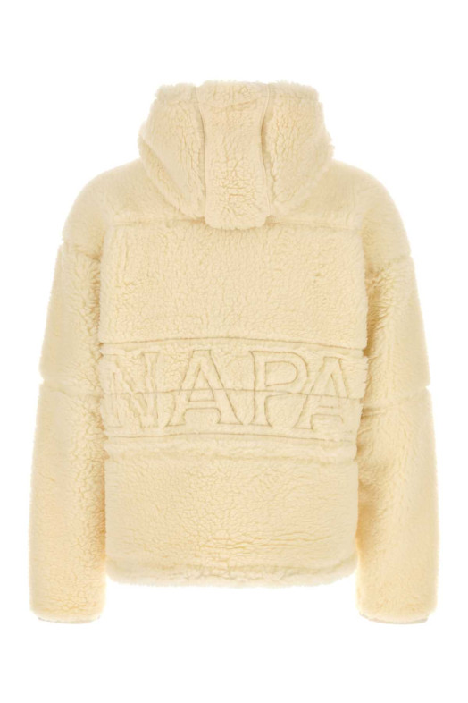 Ivory teddy fabric jacket NAPAPIJRI (NP0A88YI)